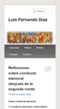 Mobile Screenshot of luisfernandodiaz.com